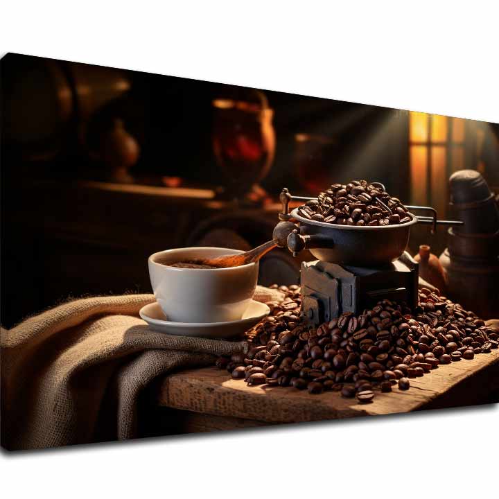 Levně Kávové obrazy do kuchyně Kouzlo kávových zrn