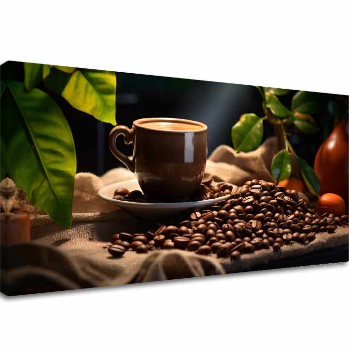 Levně Kávové obrazy pro kuchyňské mistrovské dílo baristy