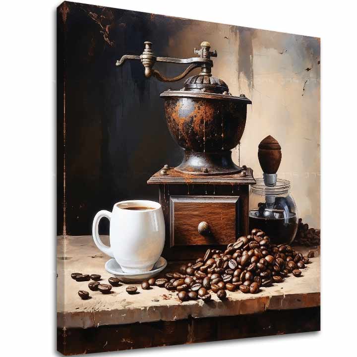 Levně Kávové obrazy pro kuchyňské umělecké potěšení