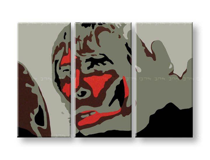 Ručně malovaný POP Art Ian Brown