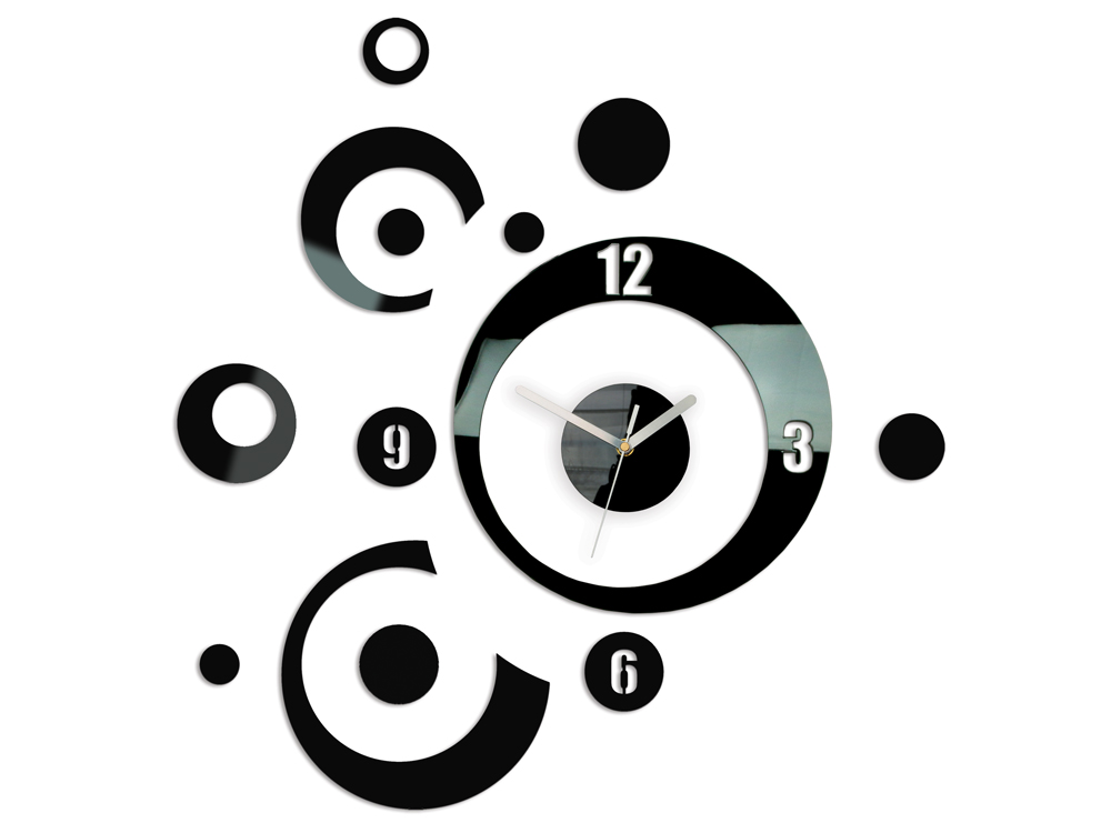 Moderní nástěnné hodiny PLANET