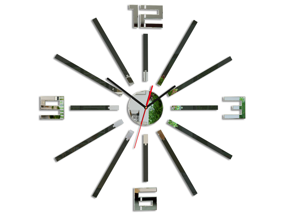 Levně Moderní nástěnné hodiny SHEEN WENGE