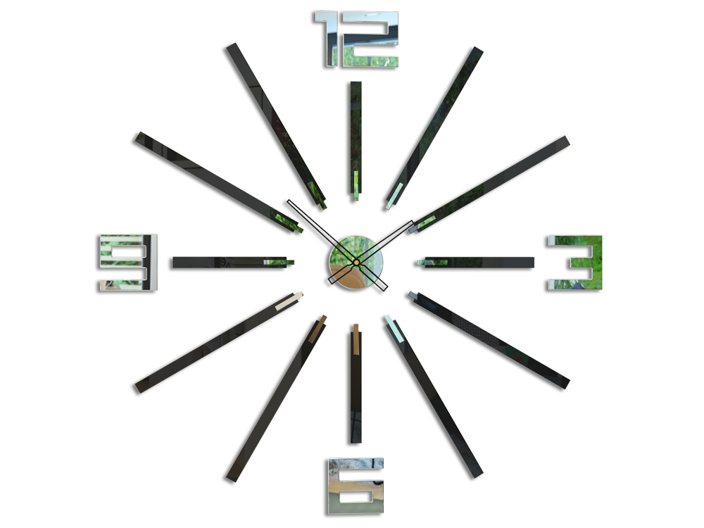 Levně Moderní nástěnné hodiny BIG CLOCK