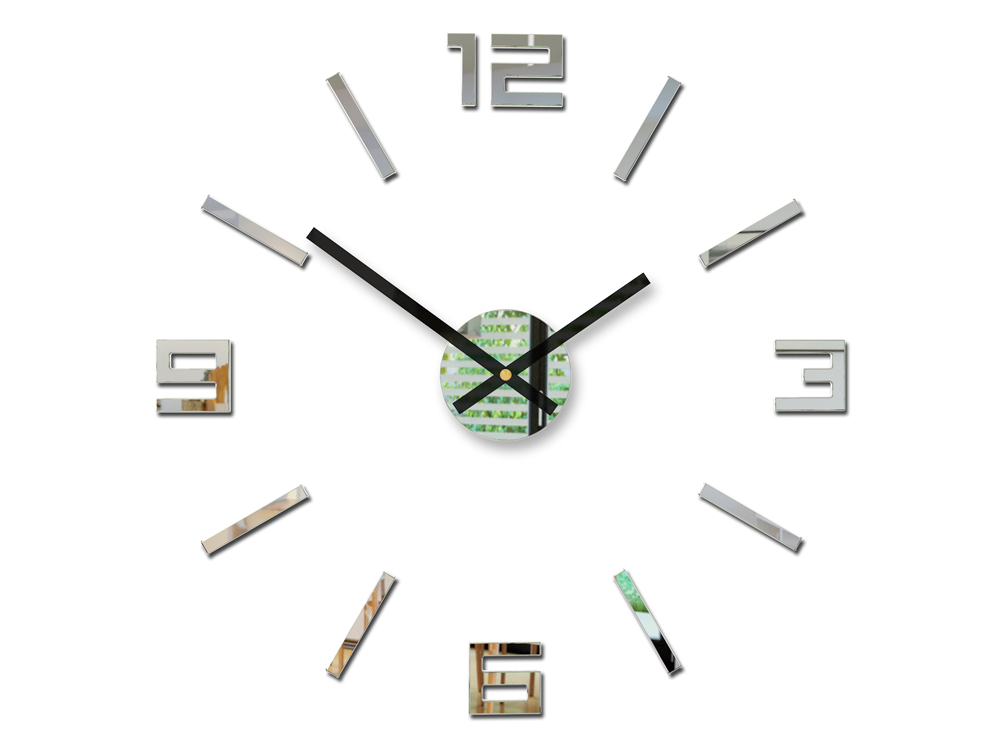 Levně Moderní nástěnné hodiny ARABIC MIRROR