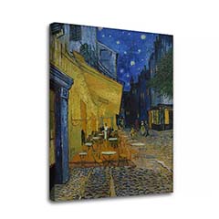 Obraz na plátně Vincent van Gogh - Café Terrace at Night