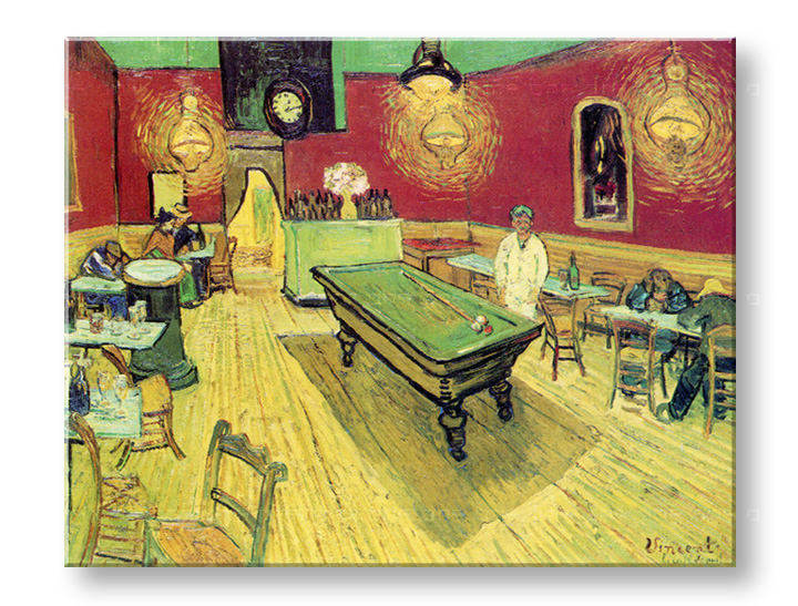 Obraz na plátně NOC PŘED KAVÁRNOU – Vincent van Gogh 