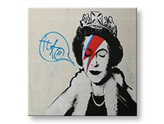 Obraz na plátně Sleva 60% Street ART – Banksy 30x30 cm/24h