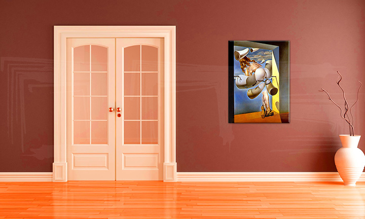 Obraz na plátně CHASTITY – Salvador Dalí REP120 - 70x50 cm reprodukce 70x50 cm