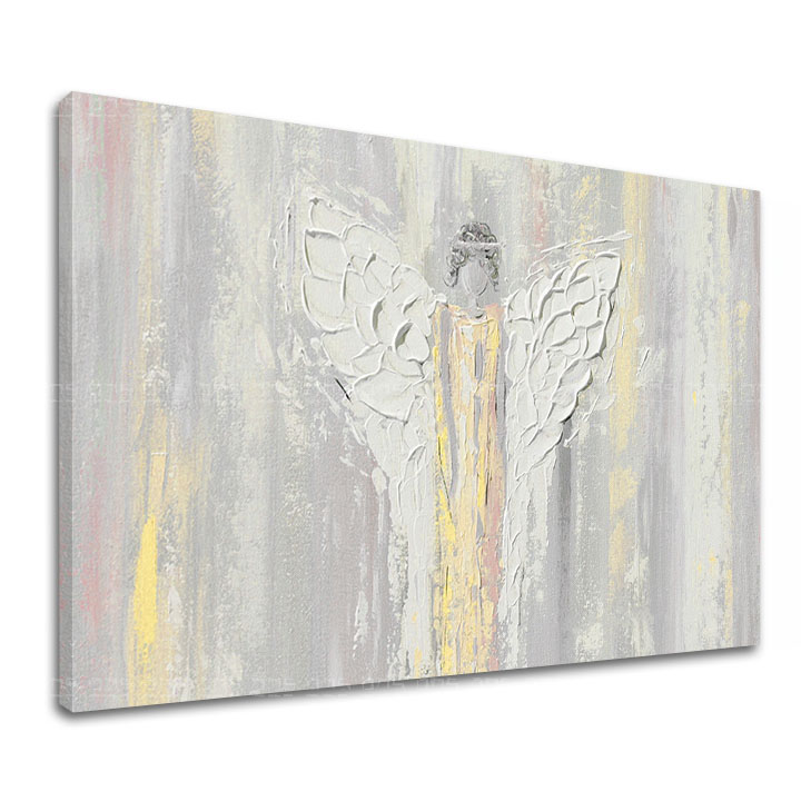 Andělské obrazy na plátně Pozdrav z nebes | 40x60 cm Kolekce Nebeští Strážci