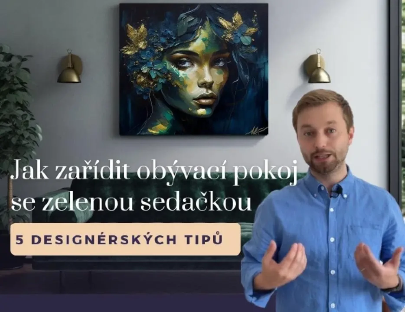 Jak oživit obývací pokoj zelenou sedačkou: 5 designérských tipů