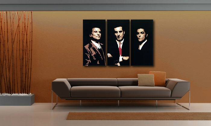 Ručně malovaný POP Art Goodfellas 3 dílný 120x80cm