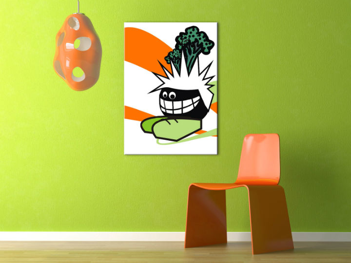 Ručně malovaný POP Art Funny 1 dílný funy - 30x40 cm POP ART obrazy