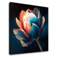Designová dekorace na plátně Probouzející se krása | 100x100 cm