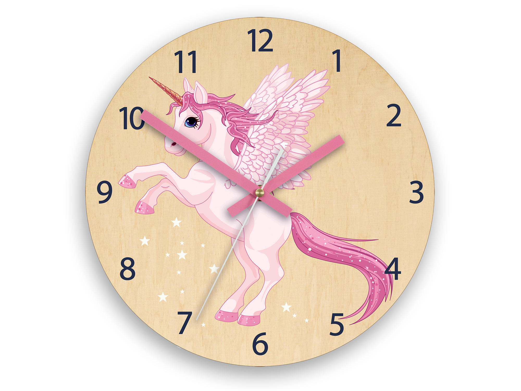 Dětské nástěnné hodiny Unicorn nástěnné hodiny do dětského pokoje