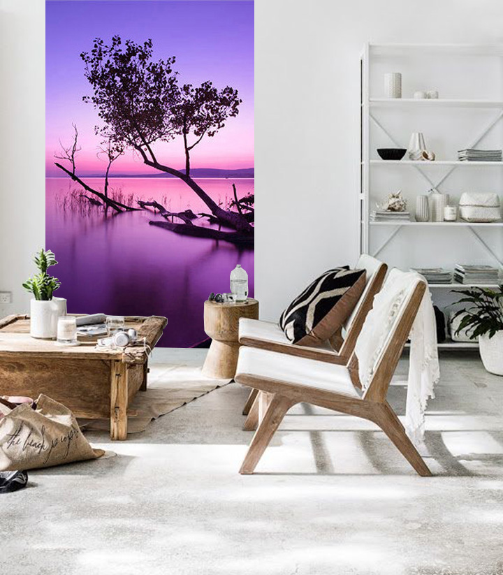 Fototapeta na zeď + lepidlo Zdarma / ZÁPAD SLUNCE FTZS006V152 - 254x152 cm zaváděcí Sleva -30% moderní fototapety