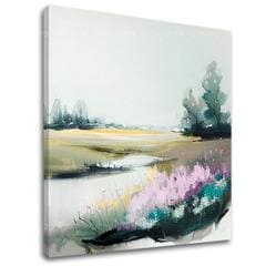 Krajina na plátně Neobvyklé místo na louce | 50x50 cm