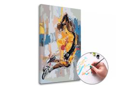 Malování podle čísel KOBE BRYANT MEMORY | nízká obtížnost