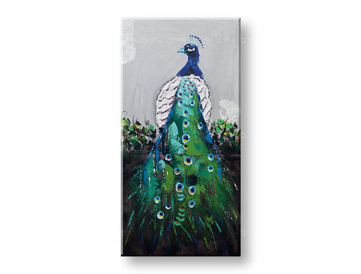 Malovaný nástěnný obraz PAV 1 díl CFAZH4048E1 - 60x120 cm