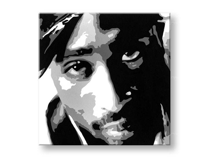 Ručně malovaný POP Art 2 PAC