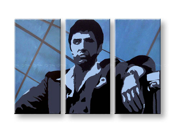 Ručně malovaný POP Art AL PACINO