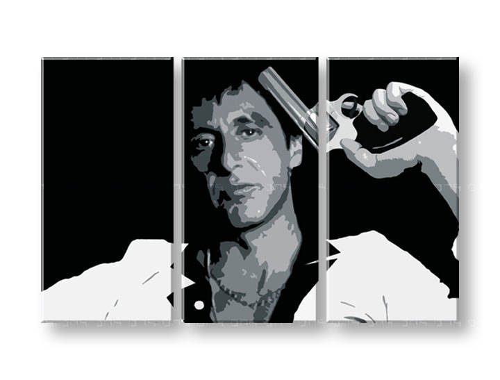 Ručně malovaný POP Art AL PACINO