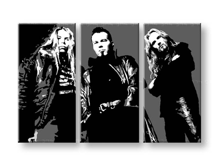 Ručně malovaný POP Art Apocalyptica