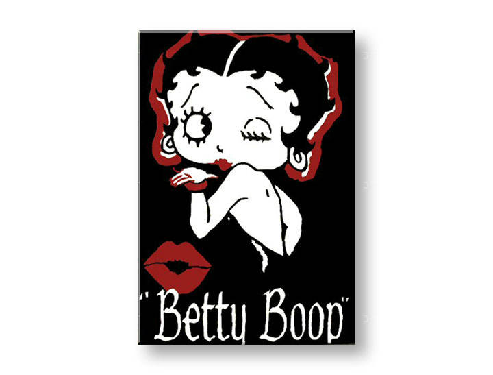 Ručně malovaný POP Art Betty Boop