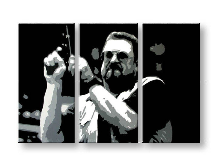 Ručně malovaný POP Art Big Lebowski