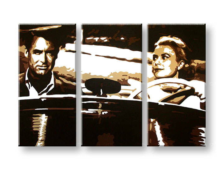 Grace Kelly & Humphrey Bogart POP Art