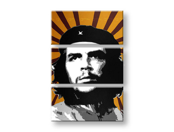 Ručně malovaný POP Art Che Guevara