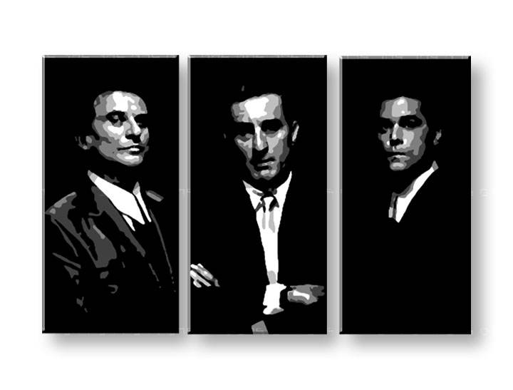 Ručně malovaný POP Art Goodfellas