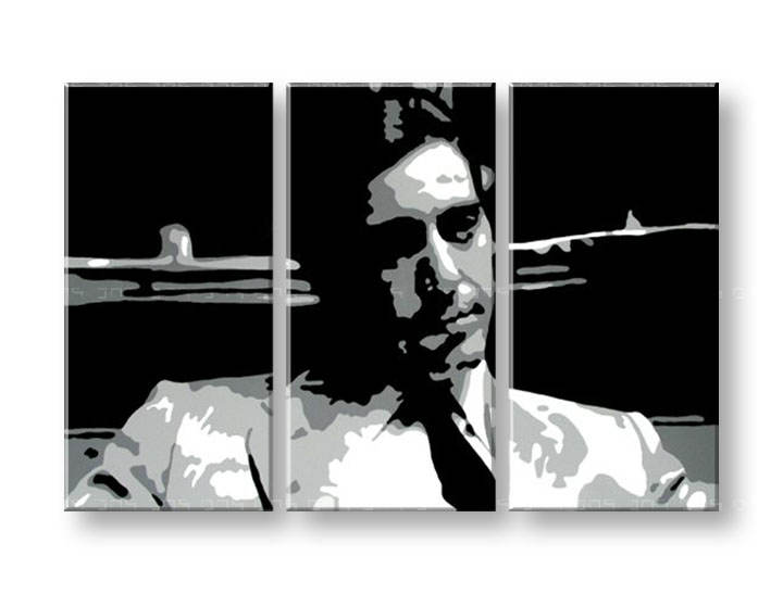 Ručně malovaný POP Art GODFATHER