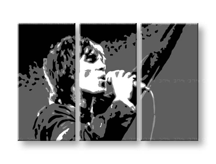 Ručně malovaný POP Art Ian Brown