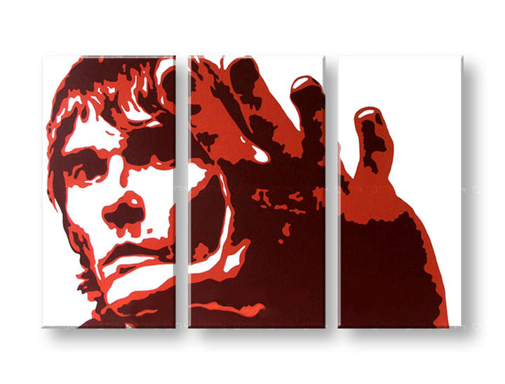 Ručně malovaný POP Art Ian Brown