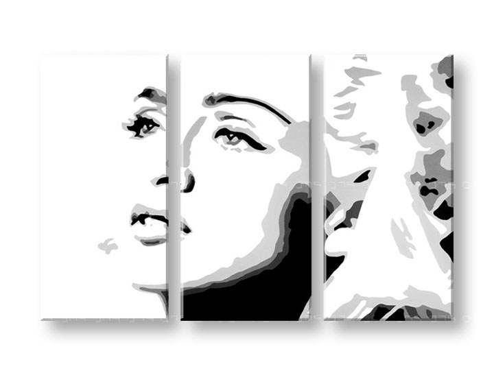Ručně malovaný POP Art Madonna