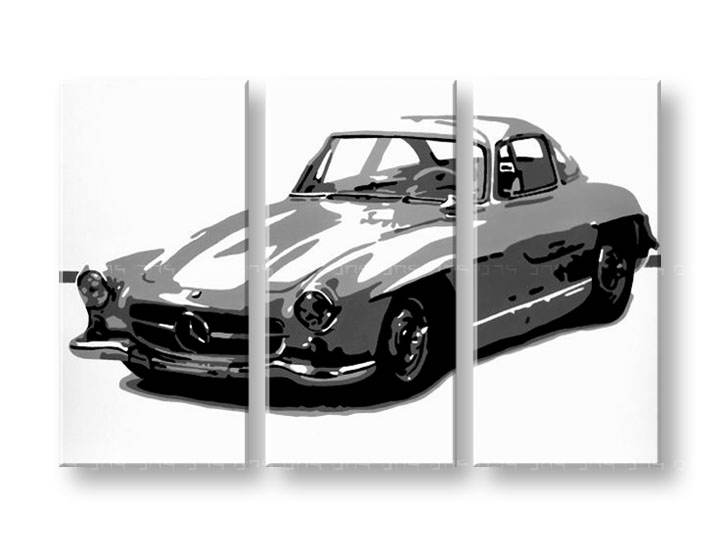 POP Art Mercedes Benz 300SL