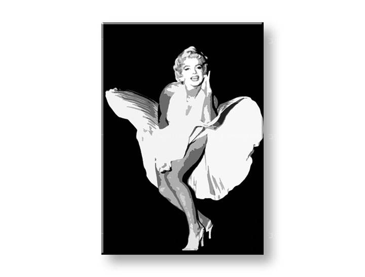 Ručně malovaný POP Art Marilyn Monroe
