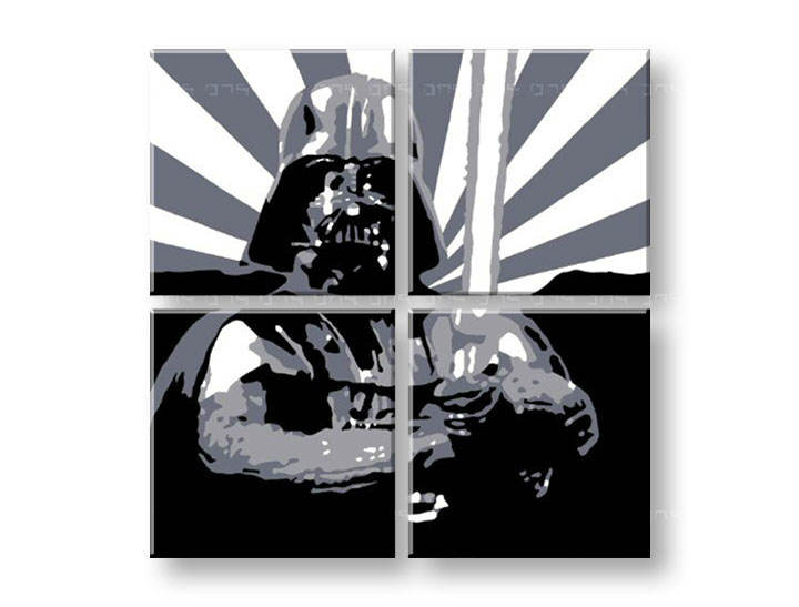 Ručně malovaný POP Art STAR WARS