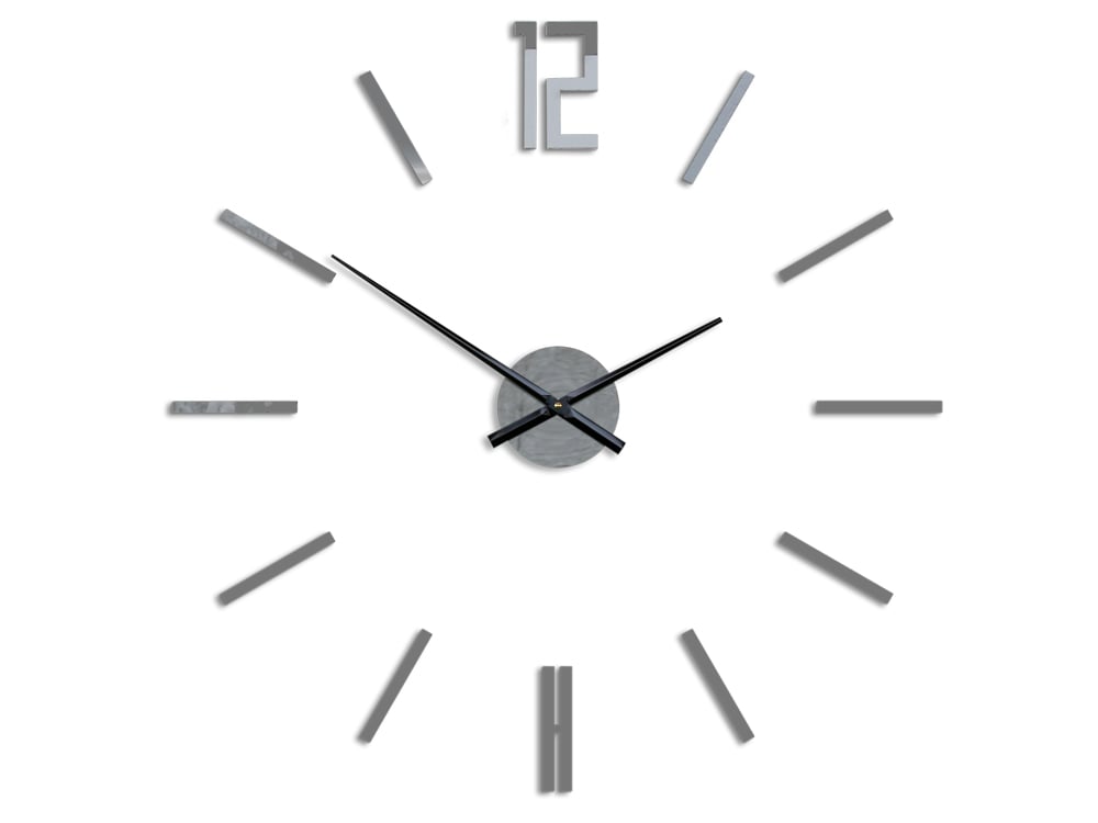 Moderní nástěnné hodiny CARLO GRAY 