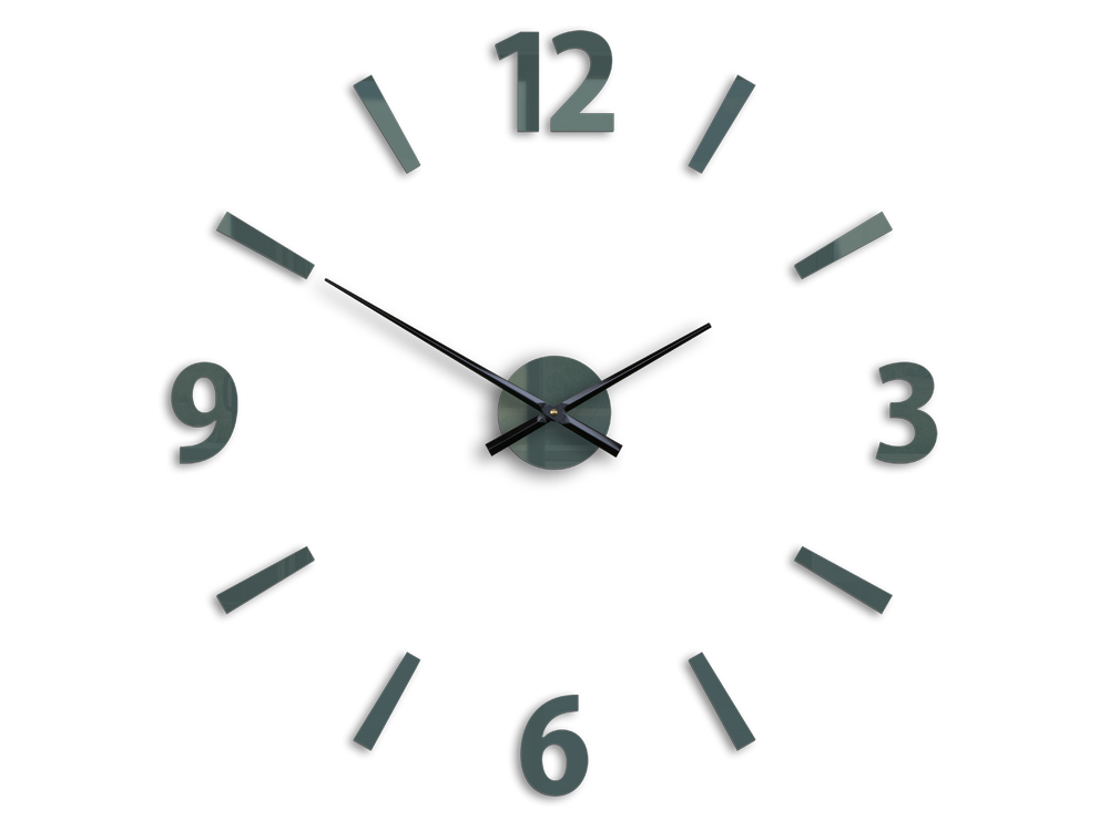 Moderní nástěnné hodiny KLAUS GRAY 