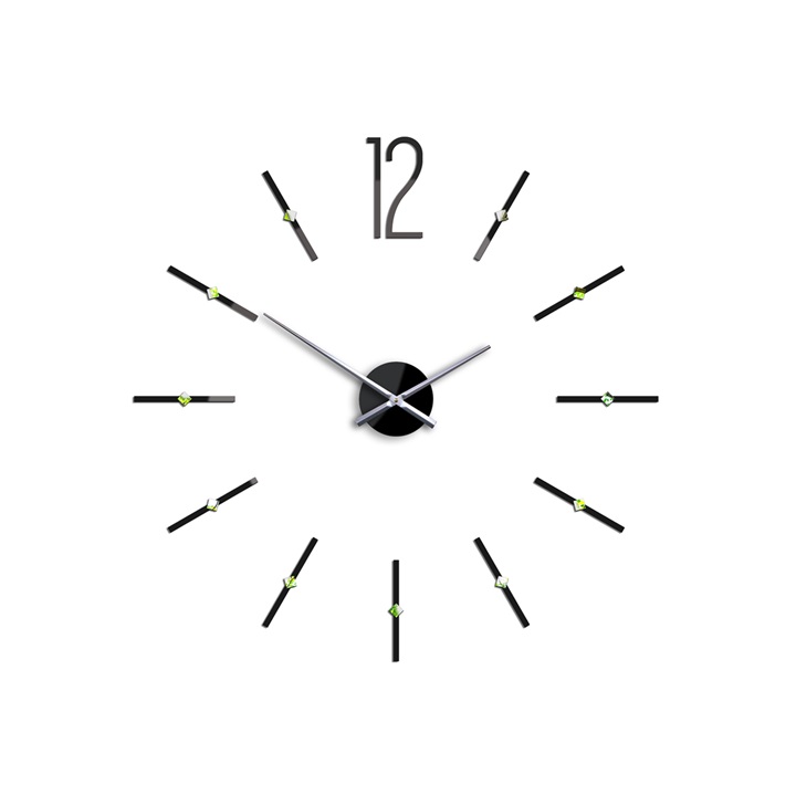 Moderní nástěnné hodiny SOFIA XXL nalepovací hodiny na stěnu
