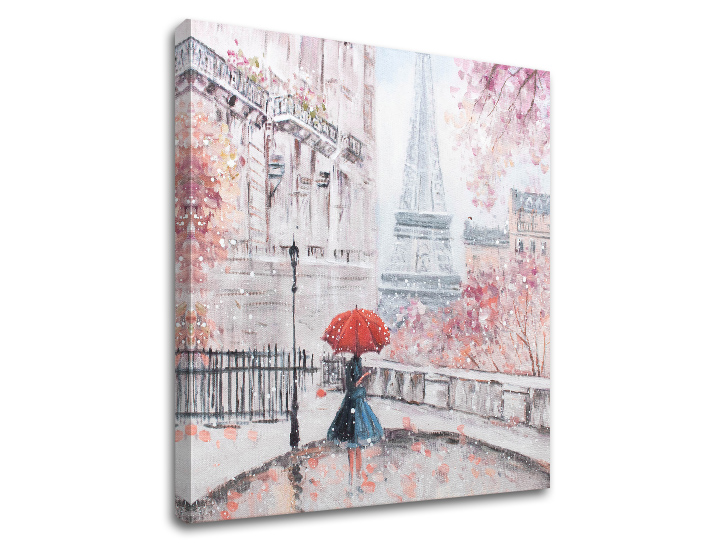Obraz na plátně PAŘÍŽ 1 dílný XOBCH1594WE1 - 50x50 cm Kolekce obrazů LIPA