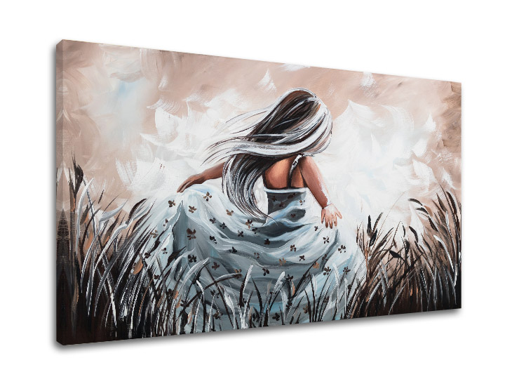 Obraz na plátně DÍVKA 1 dílný XOBFB576E1 - 100x60 cm Kolekce obrazů LIPA