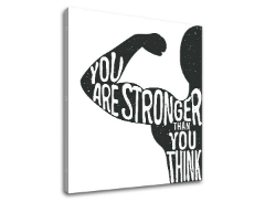 Motivační obraz na zeď You are stronger