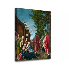 Obraz na plátně Albrecht Altdorfer - Kristus odchází od své Matky