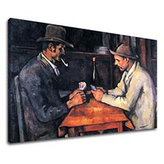 Obraz na plátně Paul Cézanne - Hráči karet