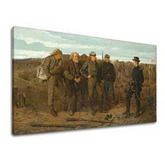 Obraz na plátně Winslow Homer - Vězni z fronty