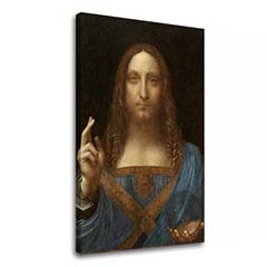 Obraz na plátně Leonardo da Vinci - Salvator Mundi
