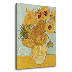 Obraz na plátně Vincent van Gogh - Váza s dvanácti slunečnicemi