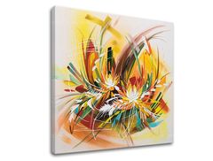 Obraz na plátně ABSTRAKT 50x50 cm